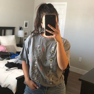 Skeleton Oversized Tee